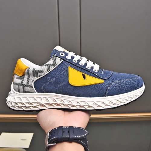 Replica Fendi Casual Shoes For Men #1237261 $80.00 USD for Wholesale