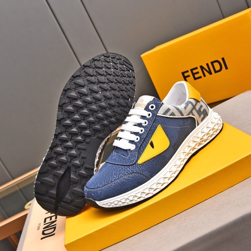 Replica Fendi Casual Shoes For Men #1237261 $80.00 USD for Wholesale