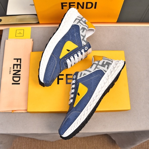 Replica Fendi Casual Shoes For Men #1237261 $80.00 USD for Wholesale