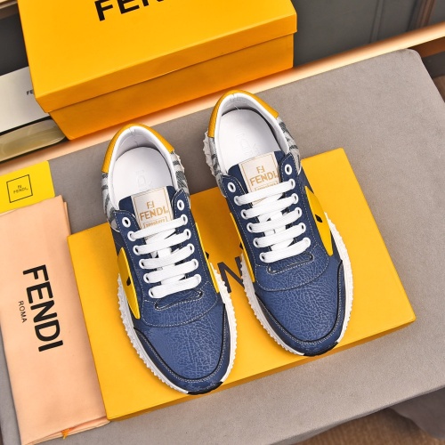 Replica Fendi Casual Shoes For Men #1237261 $80.00 USD for Wholesale