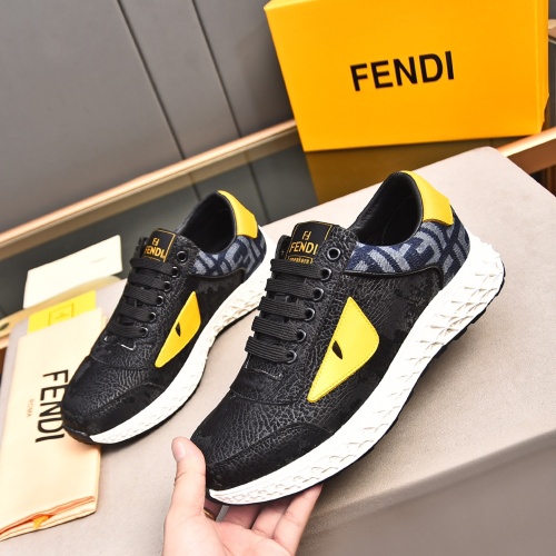 Replica Fendi Casual Shoes For Men #1237262 $80.00 USD for Wholesale