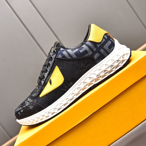 Replica Fendi Casual Shoes For Men #1237262 $80.00 USD for Wholesale