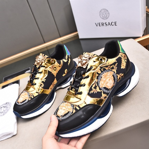 Versace Casual Shoes For Men #1237271 $82.00 USD, Wholesale Replica Versace Casual Shoes