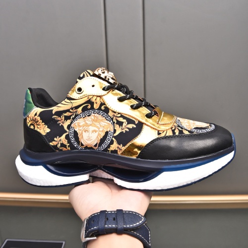 Replica Versace Casual Shoes For Men #1237271 $82.00 USD for Wholesale