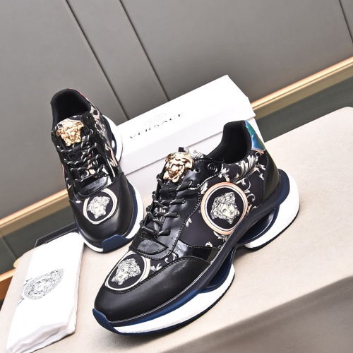 Replica Versace Casual Shoes For Men #1237272 $82.00 USD for Wholesale