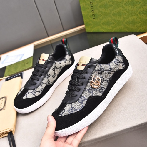 Replica Gucci Casual Shoes For Men #1237283 $72.00 USD for Wholesale