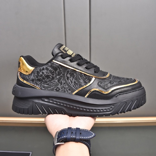 Replica Versace Casual Shoes For Men #1237290 $92.00 USD for Wholesale