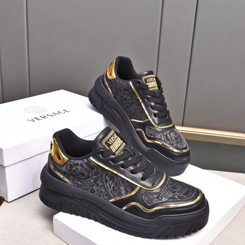 Replica Versace Casual Shoes For Men #1237290 $92.00 USD for Wholesale