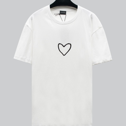 Balenciaga T-Shirts Short Sleeved For Unisex #1237291 $52.00 USD, Wholesale Replica Balenciaga T-Shirts