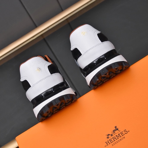 Replica Hermes Casual Shoes For Men #1237296 $80.00 USD for Wholesale