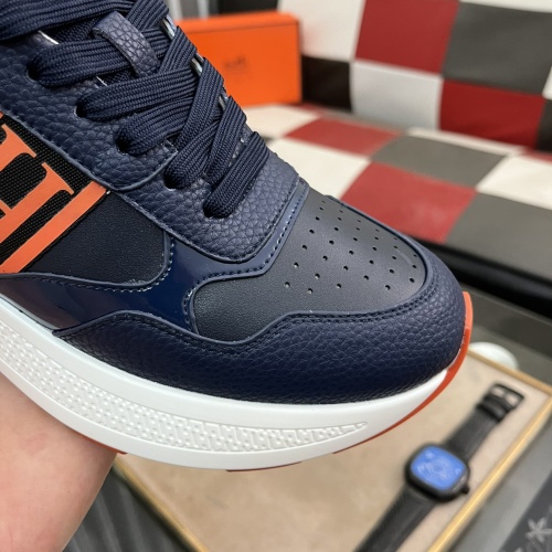 Replica Hermes Casual Shoes For Men #1237300 $98.00 USD for Wholesale