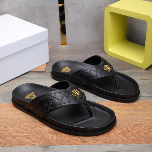 Versace Slippers For Men #1237306 $56.00 USD, Wholesale Replica Versace Slippers