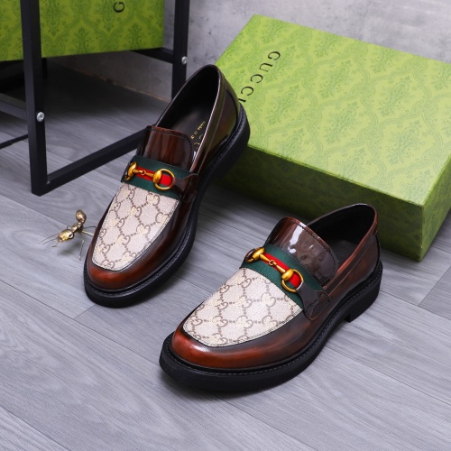 Gucci Oxfords Shoes For Men #1237317 $96.00 USD, Wholesale Replica Gucci Oxfords Shoes