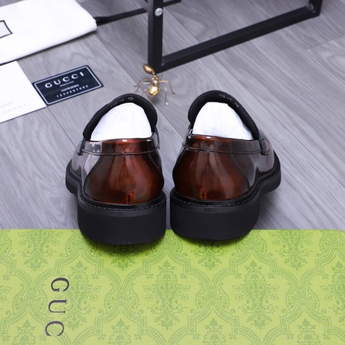 Replica Gucci Oxfords Shoes For Men #1237317 $96.00 USD for Wholesale