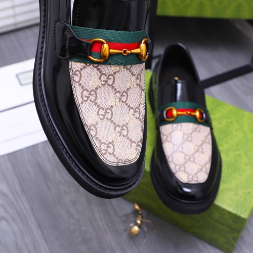 Replica Gucci Oxfords Shoes For Men #1237319 $96.00 USD for Wholesale