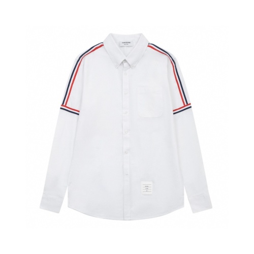 Thom Browne TB Shirts Long Sleeved For Unisex #1237321 $52.00 USD, Wholesale Replica Thom Browne TB Shirts