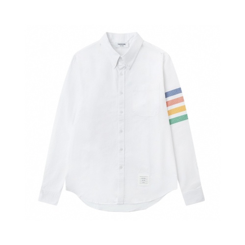 Thom Browne TB Shirts Long Sleeved For Unisex #1237322 $52.00 USD, Wholesale Replica Thom Browne TB Shirts