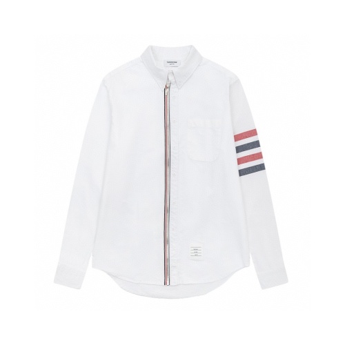 Thom Browne TB Shirts Long Sleeved For Unisex #1237330 $60.00 USD, Wholesale Replica Thom Browne TB Shirts