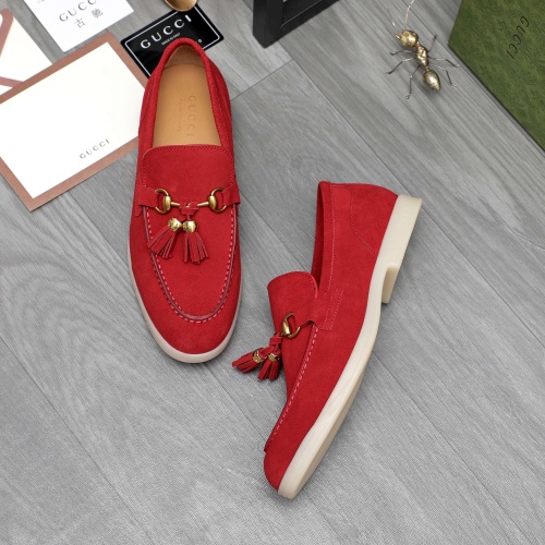 Replica Gucci Oxfords Shoes For Men #1237331 $115.00 USD for Wholesale