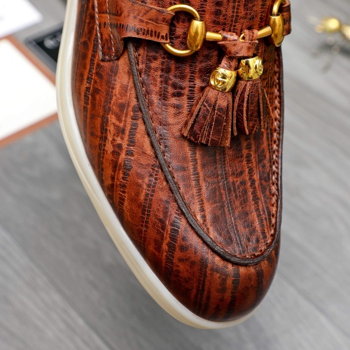 Replica Gucci Oxfords Shoes For Men #1237336 $115.00 USD for Wholesale