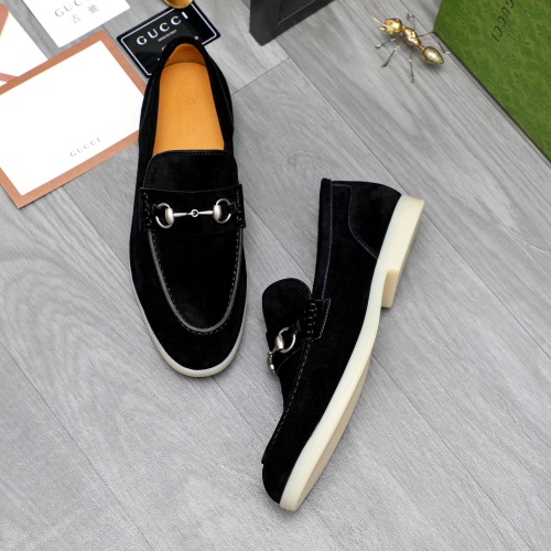 Replica Gucci Oxfords Shoes For Men #1237338 $115.00 USD for Wholesale