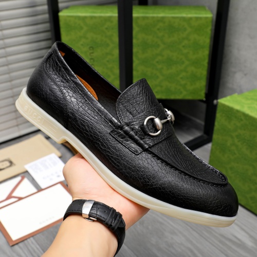 Replica Gucci Oxfords Shoes For Men #1237342 $115.00 USD for Wholesale