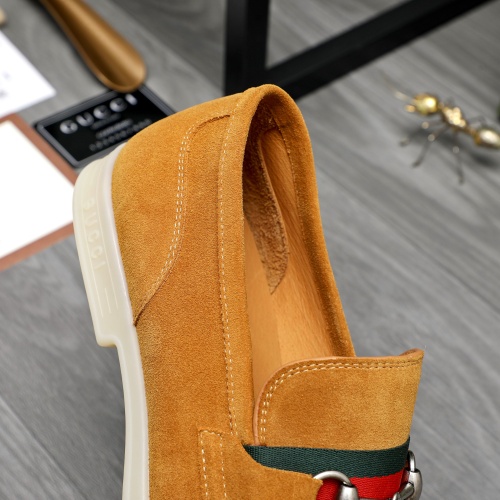 Replica Gucci Oxfords Shoes For Men #1237344 $115.00 USD for Wholesale