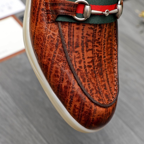 Replica Gucci Oxfords Shoes For Men #1237346 $115.00 USD for Wholesale