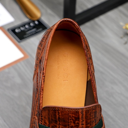 Replica Gucci Oxfords Shoes For Men #1237346 $115.00 USD for Wholesale