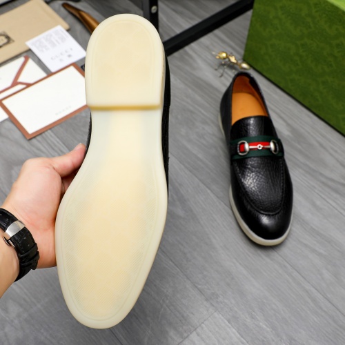 Replica Gucci Oxfords Shoes For Men #1237347 $115.00 USD for Wholesale