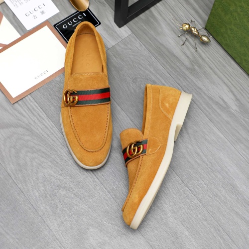 Replica Gucci Oxfords Shoes For Men #1237348 $115.00 USD for Wholesale