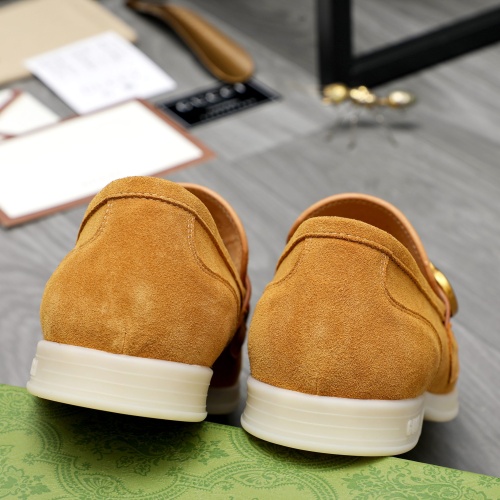 Replica Gucci Oxfords Shoes For Men #1237348 $115.00 USD for Wholesale