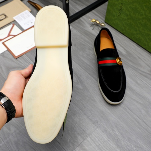 Replica Gucci Oxfords Shoes For Men #1237352 $115.00 USD for Wholesale