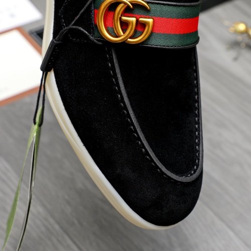 Replica Gucci Oxfords Shoes For Men #1237352 $115.00 USD for Wholesale