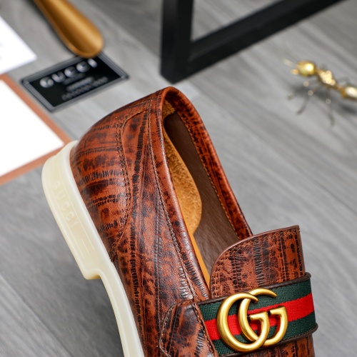 Replica Gucci Oxfords Shoes For Men #1237359 $115.00 USD for Wholesale