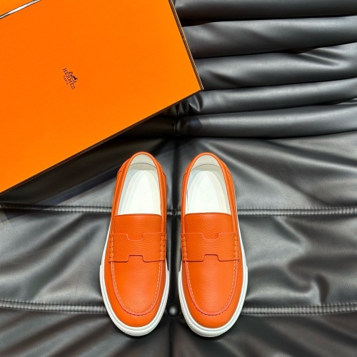 Replica Hermes Casual Shoes For Men #1237374 $68.00 USD for Wholesale