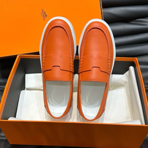 Replica Hermes Casual Shoes For Men #1237374 $68.00 USD for Wholesale