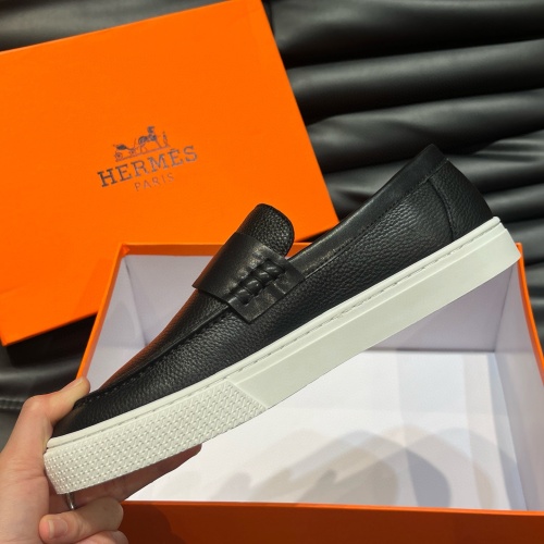 Replica Hermes Casual Shoes For Men #1237381 $68.00 USD for Wholesale