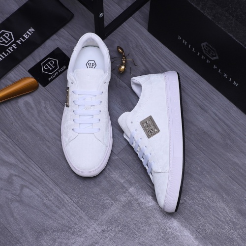 Replica Philipp Plein PP Casual Shoes For Men #1237384 $76.00 USD for Wholesale