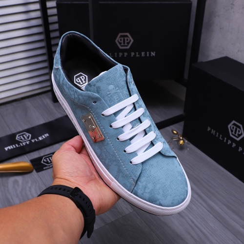 Replica Philipp Plein PP Casual Shoes For Men #1237386 $76.00 USD for Wholesale