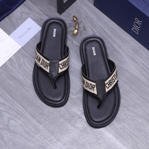 Christian Dior Slippers For Men #1237394 $42.00 USD, Wholesale Replica Christian Dior Slippers