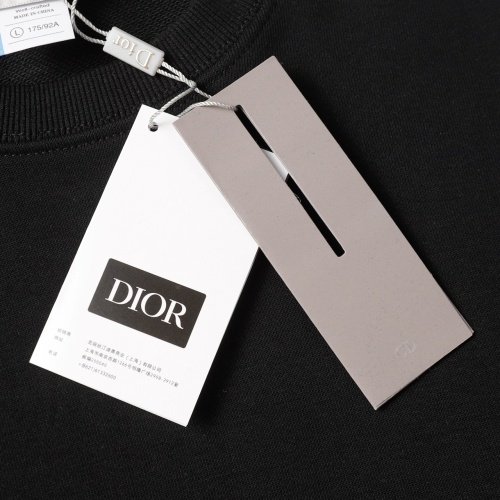 Replica Christian Dior Hoodies Long Sleeved For Unisex #1237396 $52.00 USD for Wholesale