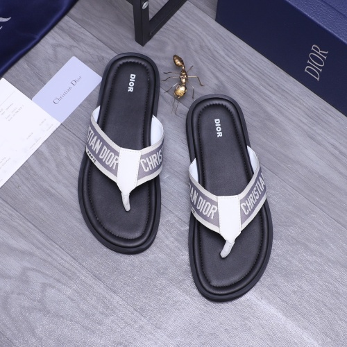 Christian Dior Slippers For Men #1237401 $42.00 USD, Wholesale Replica Christian Dior Slippers