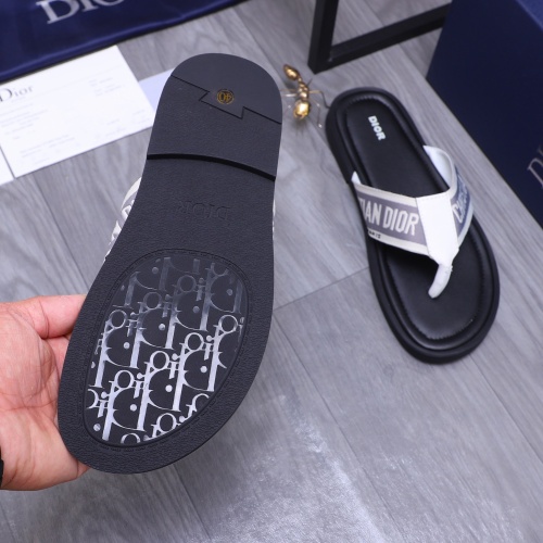 Replica Christian Dior Slippers For Men #1237401 $42.00 USD for Wholesale