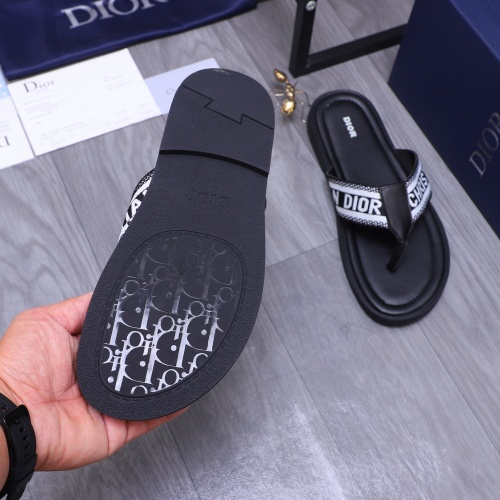 Replica Christian Dior Slippers For Men #1237408 $42.00 USD for Wholesale