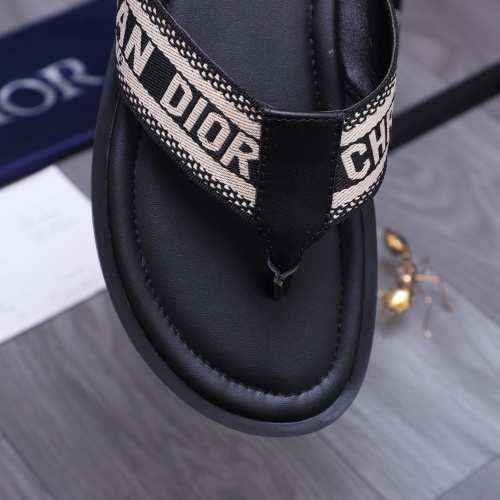 Replica Christian Dior Slippers For Men #1237409 $42.00 USD for Wholesale