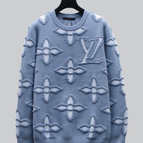 Louis Vuitton LV Sweaters Long Sleeved For Unisex #1237443 $80.00 USD, Wholesale Replica Louis Vuitton LV Sweaters