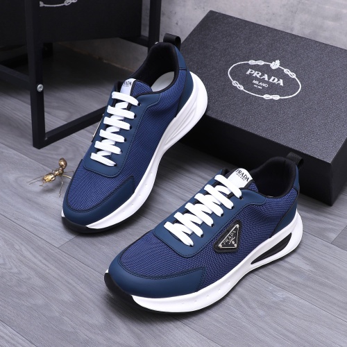 Prada Casual Shoes For Men #1237445 $80.00 USD, Wholesale Replica Prada Casual Shoes