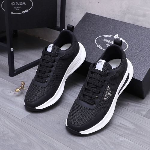 Replica Prada Casual Shoes For Men #1237446 $80.00 USD for Wholesale