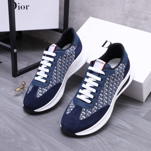 Replica Christian Dior Casual Shoes For Men #1237460 $80.00 USD for Wholesale